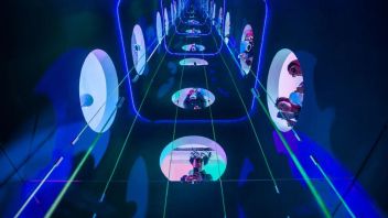 探索2019米兰设计周三星“共振”装置：科技与感官的沉浸式体验