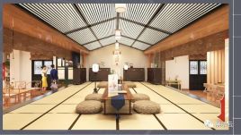 湖南壹思创意设计：汉唐风格党群服务中心设计，铜官窑案例解析