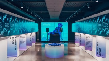 Napapijri无限夹克发布会：StudioXAG设计可持续LED<b>互动展厅</b>