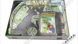 淄博四宝山生态修复展示馆设计效果图：5948㎡中型博物馆讲述生态治理