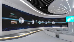 国轩高科《方圆馆》企业展厅设计建设，展现企业创新文化与科技融合