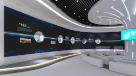 国轩高科《方圆馆》企业展厅设计建设，展现企业创新文化与科技融合