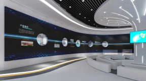 国轩高科《方圆馆》企业展厅设计建设，展现企业创新文化与科技融合