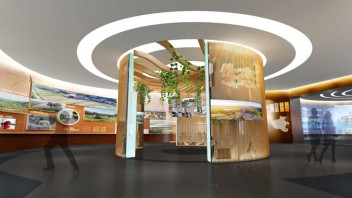 中国传统五色在<b>现代展厅设计</b>中的应用 - 赤黄青白黑色彩解析