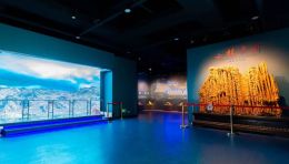 贵州地质博物馆设计效果图：智慧沙盘+抠像合成+溶洞复原，沉浸式体验
