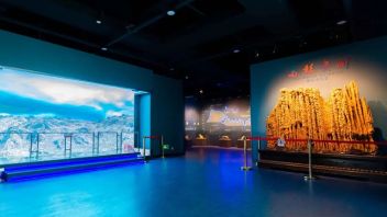 贵州<b>地质博物馆</b>设计效果图：智慧沙盘+抠像合成+溶洞复原，沉浸式体验