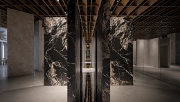 佛山欧文莱陶瓷展厅设计 | 大地主义素色瓷砖展馆空间设计案例