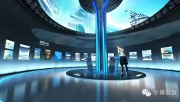 固原市城市规划建设展示馆设计效果图，依托九层古塔重塑红色六盘生态宏图