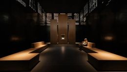 利斯博恩修道院博物馆设计：8米钢墙激光投影让千年福音书手稿“活起来”