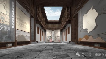 横塘镇镇史馆设计：江南水乡历史沿革与羽绒产业发展全景