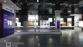 安徽交通投资集团展厅设计效果图：四大展区讲述十二年跨越发展