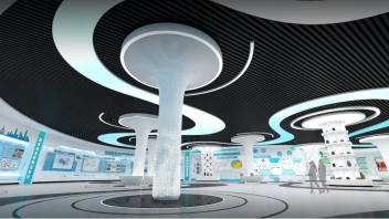 新疆若羌新城规划馆设计方案：绿色<b>低碳展厅</b>展示八大产业集群