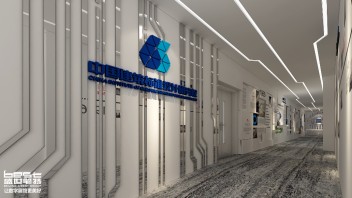 盛世笔特打造标准院企业展厅：传承与创新融合，镜面间隔设计