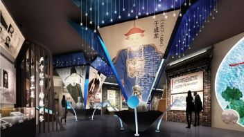 山西太谷廉政<b>文化馆设计</b>效果图，利用多媒体技术弘扬清风正气与廉洁文化