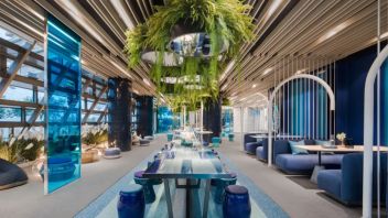 海滨房地产展示空间设计：旭辉青岛项目海洋主题沉浸之旅