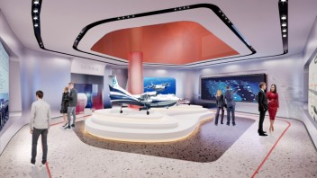 珠海中航通飞<b>科技展厅</b>设计案例 - 现代简约航空企业展厅设计解析