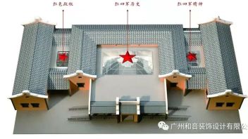 广东梅州红色纪念馆设计案例 - 平远红四军纪念馆雕塑与展陈艺术解析