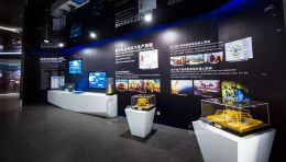 珠海南海深水油气开发展厅设计方案：三折幕+3D-GIS沉浸式展示深海开发