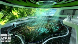 淅川城市规划馆设计方案：龙城遗址+水环境数字沙盘展示楚文化