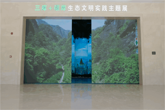 周宁“三库+碳库”水库主题展厅：从三棵树到森林四库的生动实践