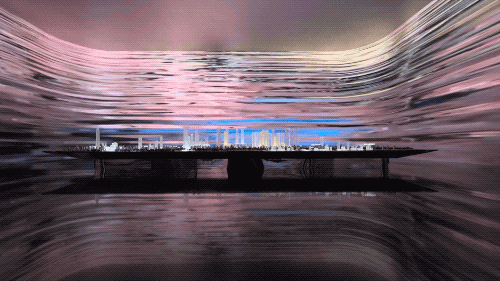 罗湖山历史与华润未来城展厅设计 - 万社2023城市更新光影空间案例