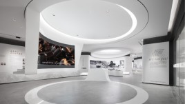 恒久集团企业展厅设计赏析：链传动如何通过“精工美学”重塑工业展示新体验