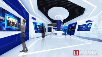 中天钢铁品牌形象馆设计效果图：转型涅槃超1000亿，铸就全球精品基地