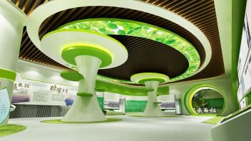 生态环境展馆设计：VR互动+垃圾分类科普践行两山论