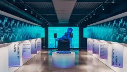 Napapijri携手StudioXAG打造伦敦LED互动展厅，可回收材料诠释“无限夹克”