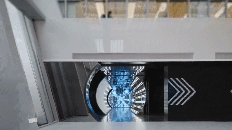 禾赛科技激光雷达展厅设计案例 | 数字化互动企业展厅解决方案