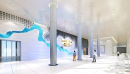 工业园规划展示馆设计案例：空间布局+展品选择，吸引投资展示形象