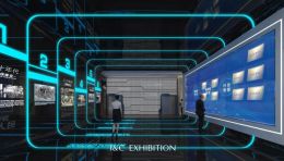 湘科集团企业展示中心设计效果图，3000平米空间打造大国重器沉浸式体验