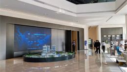 中集招商展馆设计方案：太空舱设计+互动球幕演绎产业未来