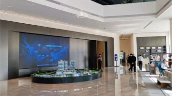 中集招商展馆设计方案：太空舱设计+互动球幕演绎产业未来