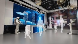 霞浦一中钱学森纪念馆设计效果图，六个篇章讲述科学巨匠人生选择