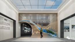 江西靖安河长制展示馆设计效果图：全省首例水文化主题综合性展馆