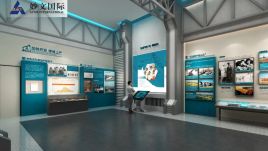 胜利石油科技馆发展史厅设计图：效果图与实景高度还原的典范