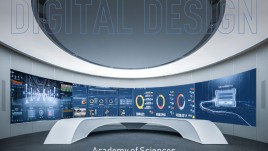 中国科学院重庆科学中心展厅设计：智慧建造管控中心的空间布局与交互体验设计