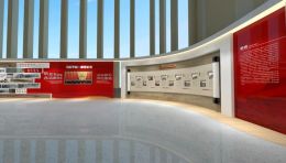 李时珍中医院党建展厅设计：励维展示打造自然采光+党史文化阵地