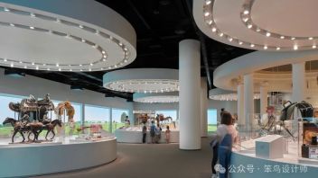 女牛仔博物馆设计：沃斯堡文化区建筑杰作与展览空间革新