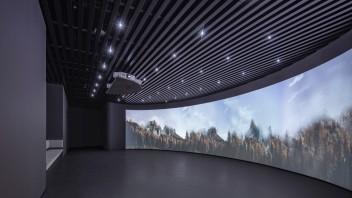 企业展厅设计灵感：看HICOOL展厅如何用光线营造沉浸式观展流线