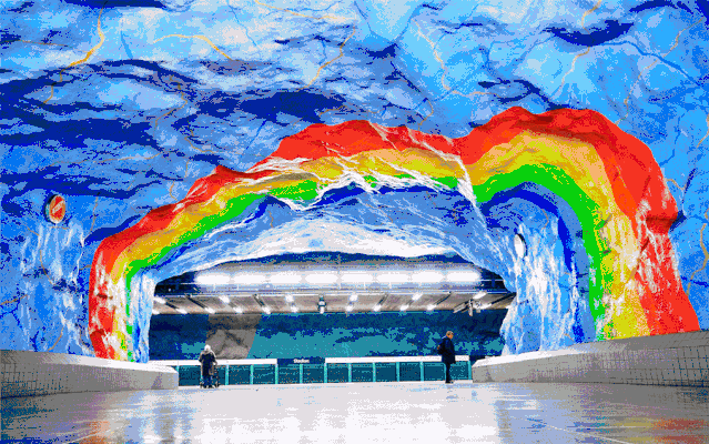 “当地铁邂逅艺术”，公共枢纽空间创意营造城市公共空间的精神家园与城市叙事