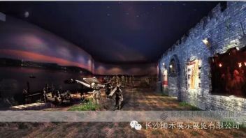 于都中央红军长征出发纪念馆改陈布展：1500平米弧形浮雕墙设计