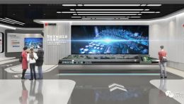 科技现代工业风企业展厅设计：西电变压器公司品牌文化展馆案例