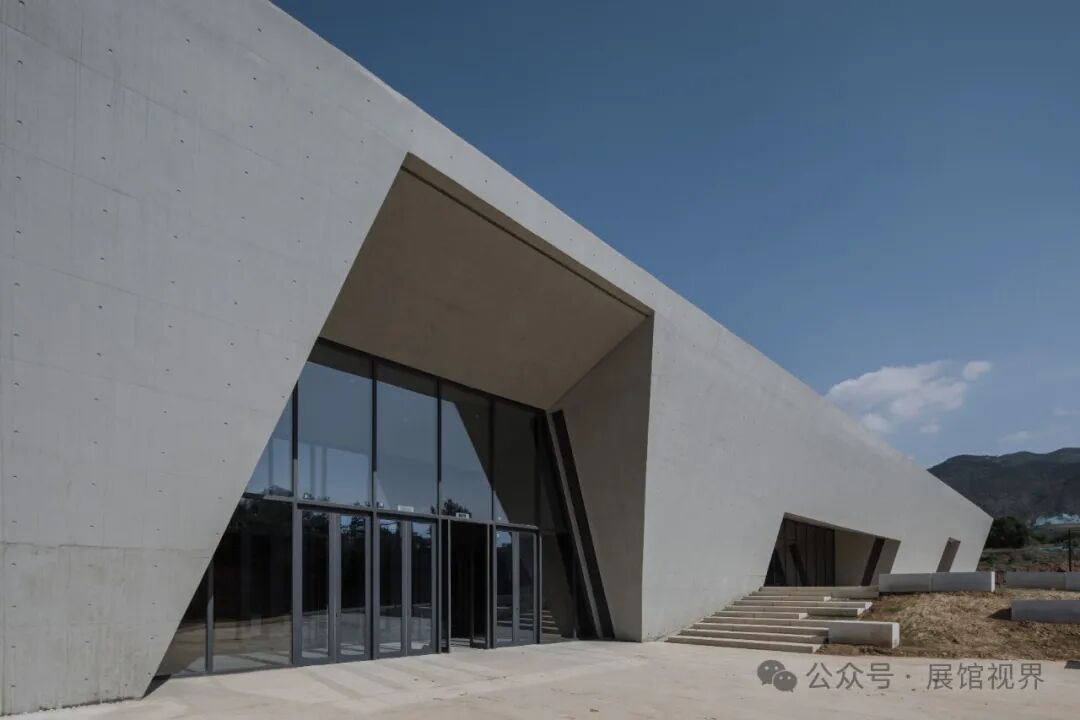 博物馆清水混凝土界面实拍