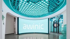 艾为电子展厅设计效果图：以晶圆为灵感，演绎数字世界的芯片沟通之道