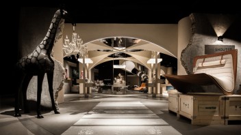 KWSD境物设计500㎡<b>家具展厅</b>案例 | 古典拱顶与镜面艺术碰撞潮流零售体验