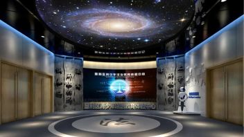 青少年法治教育体验中心设计方案：1500平跨界互动展厅实景效果图对比