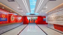 广东省消防救援总队队史馆设计效果图：力天打造沉浸式数字消防展馆