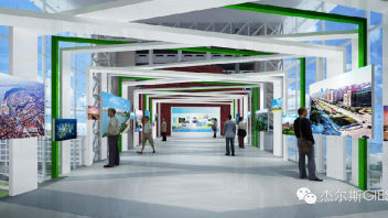 泉州城市规划展示馆设计：杰尔斯用海浪形象墙+环幕影院演绎“环湾活力都市”